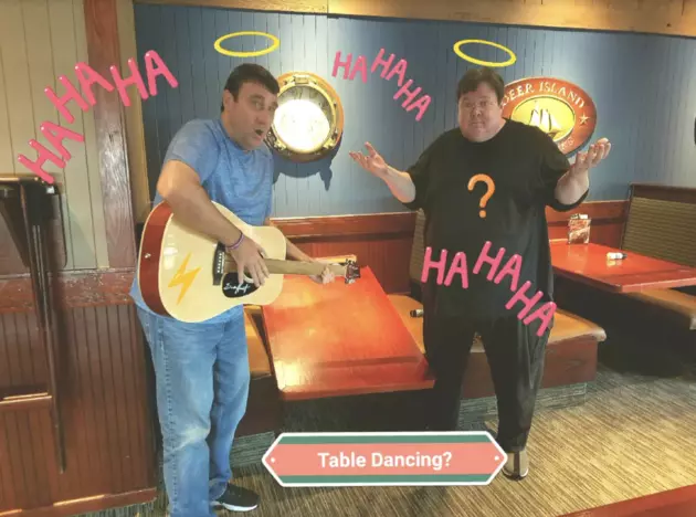 Steve Shannon & Wild Bill Table dancing gone bad